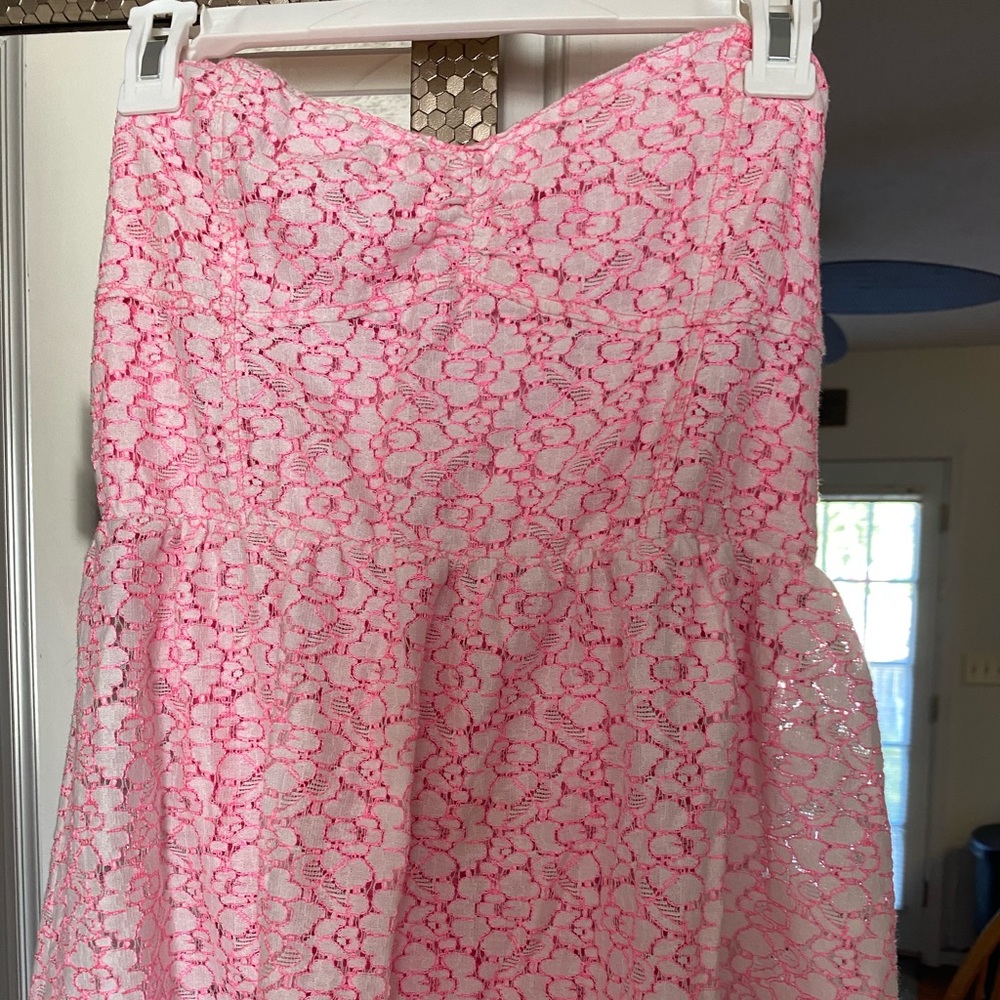 Strapless dress